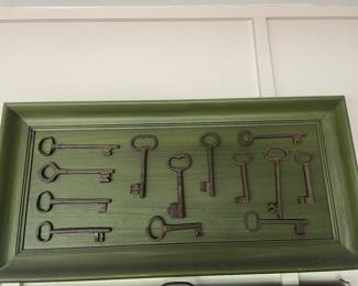 Antique Hotel Keys