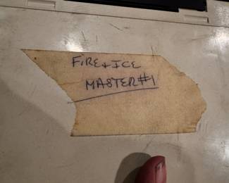 Fire + Ice Master tape