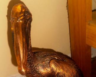 Pelican statue