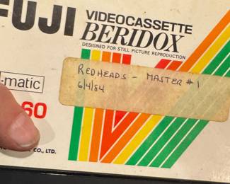 Redheads Master tape 1984