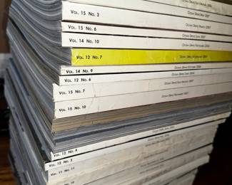 a bunch of Ocean Drive Magazines 2004+ oh my... 