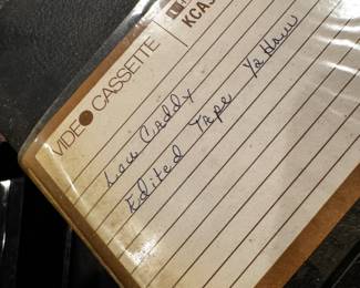 Lou Caddy Edited Tape