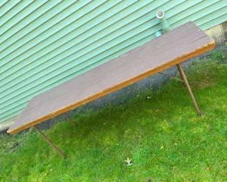6280 Wooden Folding Table X2min