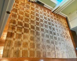 6280 Capel Karma Naturals Mosaic 7X9 Wool Area Rugmin