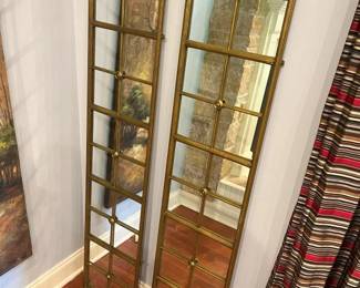 6280 Windowpane Metal Framed Wall Mirrorsmin