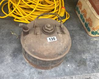VINTAGE METAL GAS CAN