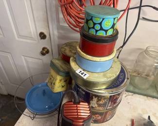 LOT OF TINS
