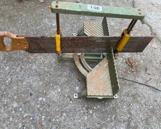 METAL MITER BOX HANDSAW