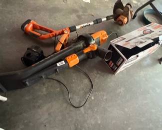 WORX TRIMMER BLOWER