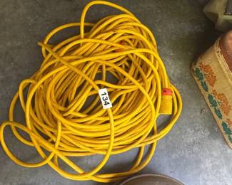 YELLOW EXTENSION CORD