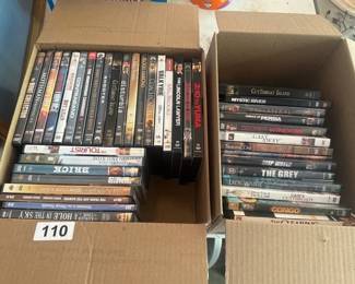 LOT OF DVDS