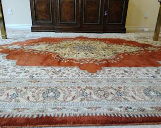 CW175VIndian Sheep Wool Rug