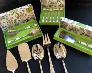 CW224Lenox Stainless Holiday Serveware  Portmeirion Serveware  Teaspoons
