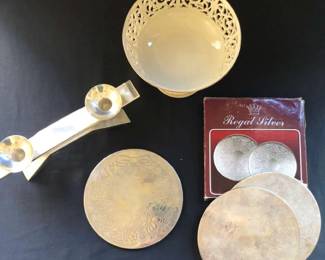 CW165Candle Holder, Trivets, Lenox Pedestal Bowl