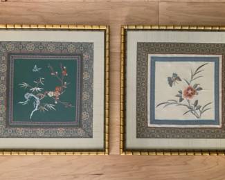 CW106Asian Style Embroidery Art