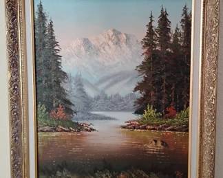 CW115VHeyer Original Oil Painting 