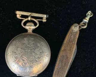 CW200VAntique Elgin Pocket Watch