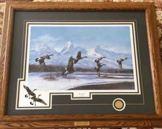 CW196Artist Proof Winter Flight  Michael Bargelski