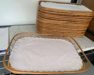 CW232Bamboo Serving Trays