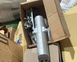 PALLET OF DOOR KNOBS , ETC