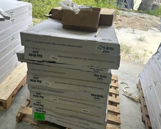 10 DAY BRITE LED LIGHT FIXTURES AND OTHER LIGHT