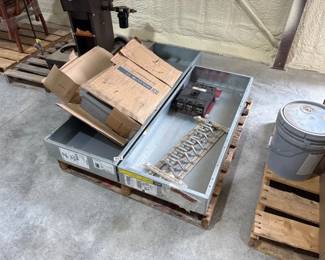 3 INDUSTRIAL ELECTRICAL BOXES