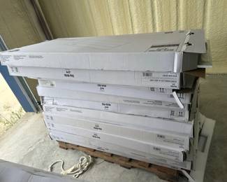 PALLET OF 11 DAY BRITE LED LIGHT FIXTURES