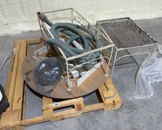 METAL OUTDOOR TABLE , TABLE FRAME , ETC