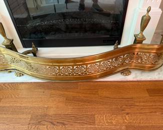 Fireplace fender