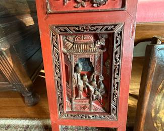 Antique Asian small door