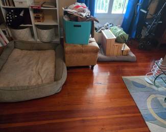 Home decor, several dog beds and accessories, not all shown