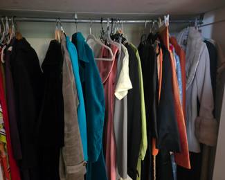 More vintage 40s through 60s including 2 documented Lilli Ann jackets 