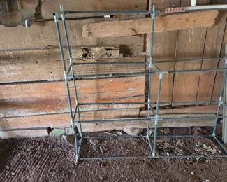 Shelf from an old greenhouse