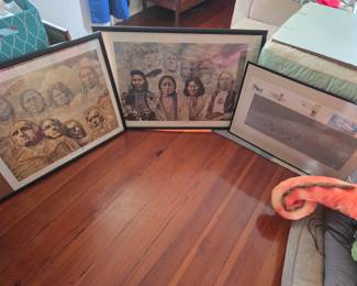 David Berehns and Bob Timberlake prints