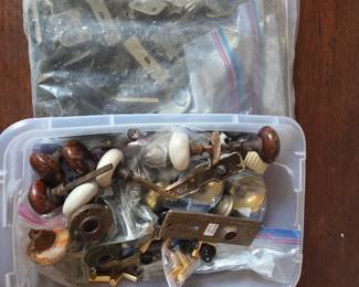 Cabinet hardware and antique door hardware