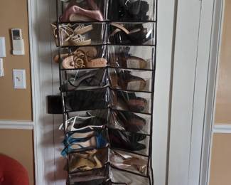 Shoes, shoes and more shoes, including some 1950s boudoir slippers 