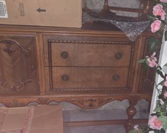 Walnut side board