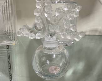 Lalique Perfume Bottle