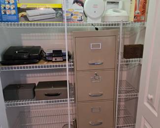 Small Kitchen Appliances, 4 Drawer Metal File Cabinet with Key, Metal Storage Boxes with keys