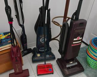Vacuum Cleaners & Various Floor Sweepers