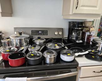 Pots & Pand & Skillets. Reverware + More