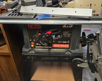 Craftsman Table Saw Complete