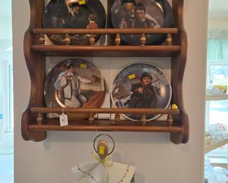 Mid-Century Plate Display