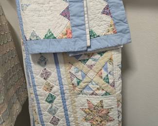 Quilt & 2 Shams-Handmade