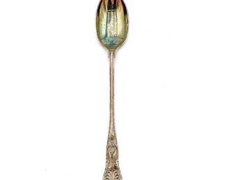 Towle Silversmiths Silverplated Kings Pattern Serving Spoon