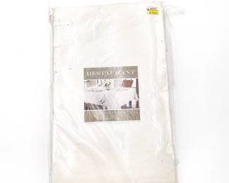 Restaurant Stain Resistant 100% Cotton Tablecloth