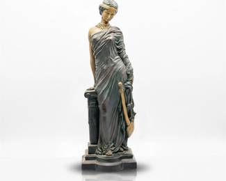 "Sappho" by Jean-Jaques Pradier Sculpture