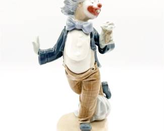 NAO by Lladro "Flower for my Lady" Clown Figurine