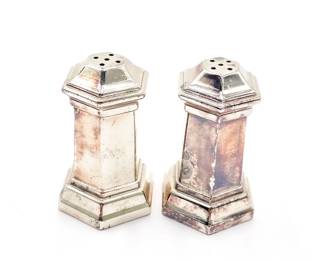 Vintage Wm. A. Rogers Silverplate Salt & Pepper Shakers