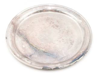 Gorham Colonial Silverplate Round Tray